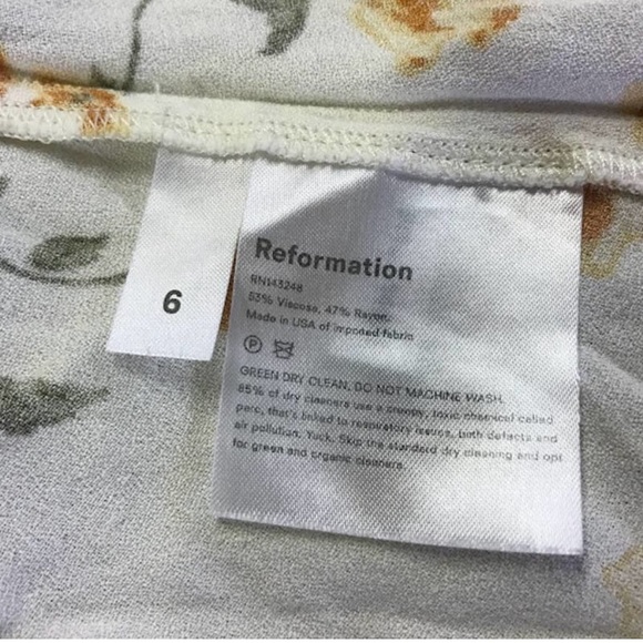 Reformation Limonada Clancie Dress - Picture 8 of 9